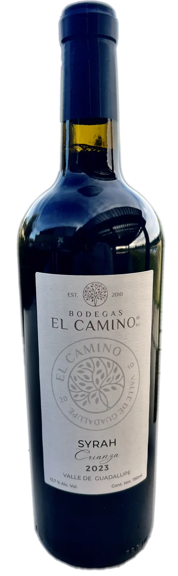 Botella Syrah — Crianza 2023
